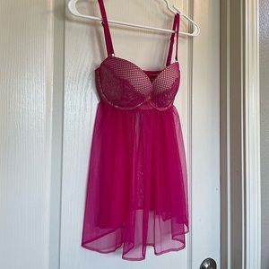 Victorias Secret Push-up Babydoll 32DD